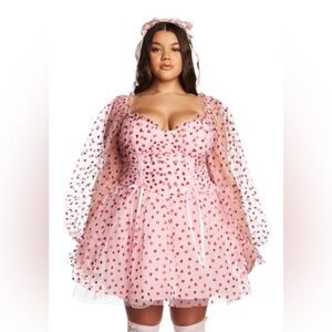 Sugar Thrillz Heavenly affair Babydoll Dress